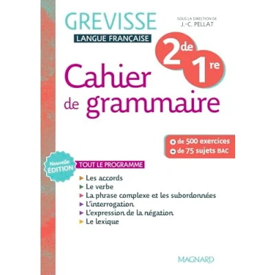 Afbeelding van CAHIER GREVISSE 2DE