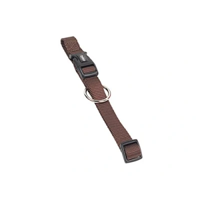 Afbeelding van Nobby halsband classic bruin 50 65 x 1,4 cm 1 st