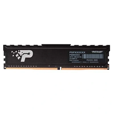 Afbeelding van Patriot Signature Premium PSP416G320081H1 Geheugenmodule GB DDR4 (1 x 16GB, 3200 MHz, RAM, DIMM 288 pin), Zwart
