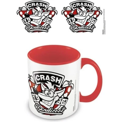 Afbeelding van Crash Bandicoot Emblem Red Inner Mug