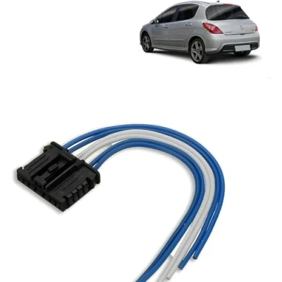 Afbeelding van Straal voor linker of rechterachterlichtplaat lamphouder Reparatieset geschikt 206, 207, 208, 307, 308, Expert, Berlingo, C2, C3, C4, C5 OEM: 1606248780 6001551441
