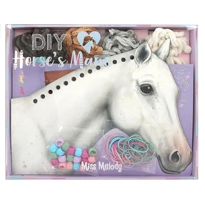 Afbeelding van Depesche Miss Melody DIY paardenmanen vlechten