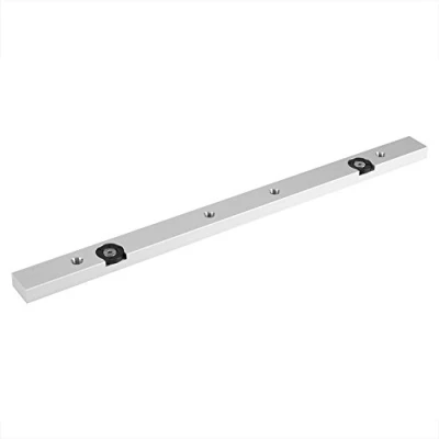 Afbeelding van verstekstang, verstekstang van aluminiumlegering, T rail, verstekrail voor tafelzaag, bevestigingssjabloon, houtbewerkingsgereedschap (300 mm)