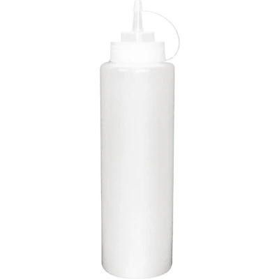 Afbeelding van Vogue knijpfles transparant 227ml