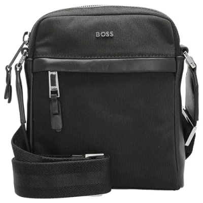 Afbeelding van BOSS Highway Schoudertas, Heren, Maat: One Size, Black