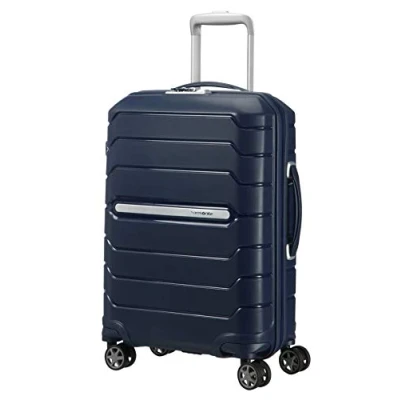 Afbeelding van Samsonite Flux Spinner 55 Expandable navy blue Harde Koffer