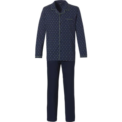 Afbeelding van Pastunette men Lodge Pyjamaset Groen Maat S