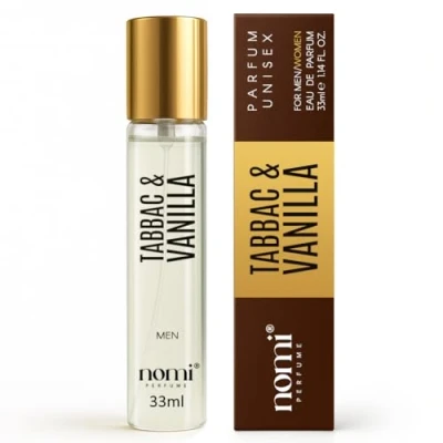 Afbeelding van Nomi Perfume Tabbac &amp; Vanilla Eau de Parfum voor heren, 33 ml, met 20% geuroliën, intensieve geur moderne mannen
