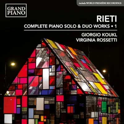 Afbeelding van Giorgio Koukl &amp; Virginia Rossetti Rieti: Complete Piano Solo Duo Works . 1 (CD)