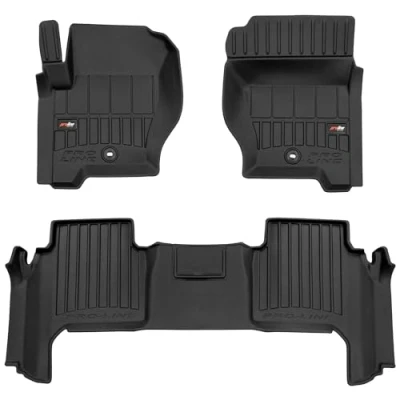 Afbeelding van M MOTOS Rubberen vloermat voor Land Rover Range Sport I 2005 2013, verbeter je reiscomfort met de zwarte 3D antislip mat auto, alle weersomstandigheden, bescherming