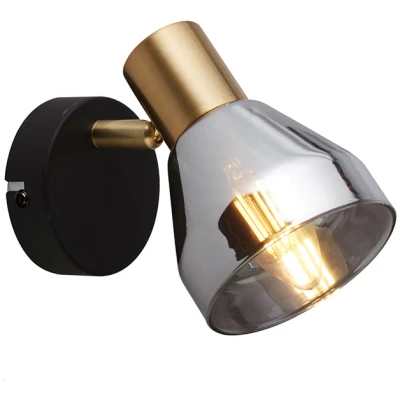 Afbeelding van Searchlight Verona Wandlamp Satin Brass