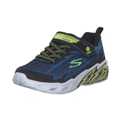 Afbeelding van Skechers S Lights: Light Storm 2.0 Bolt Brights 400149L BKBL, voor een jongen, Zwart, Sneakers,Sportschoenen, maat: 28