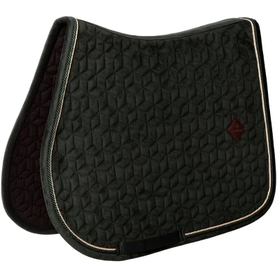 Afbeelding van Kentucky Zadeldekje Velvet Springen Pine Green Full Agradi.be