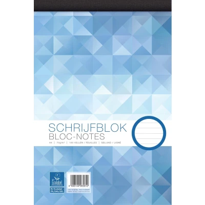 Afbeelding van Work schrijfblok, ft A4, 70 g/m², 100 vel, gelijnd schrijfblok