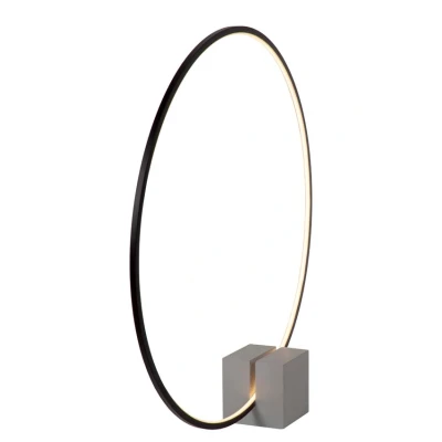 Afbeelding van Lucide CIRKELIS Tafellamp LED Dimb. 1x24W 3000K Zwart