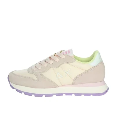 Afbeelding van Sun68 ALLY Solid Sneakers laag, Dames, Maat: 39, Rosa Nylon
