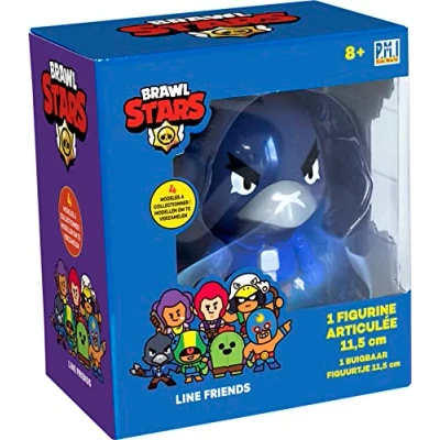 Afbeelding van Lansay Brawl Stars 1 beweegbaar figuur 11,5 cm Crow videospelfiguren vanaf 8 jaar