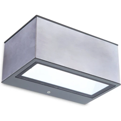 Afbeelding van Lutec GEMINI ST1891 S LED buitenlamp (wand) 10.5 W RVS