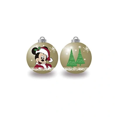 Afbeelding van ARDITEX WD13424 Kerstboomballen, 6 cm, Disney Mickey, 10 stuks