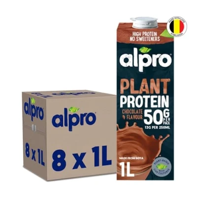 Afbeelding van Alpro Drink Protein Choco 8 x 1L