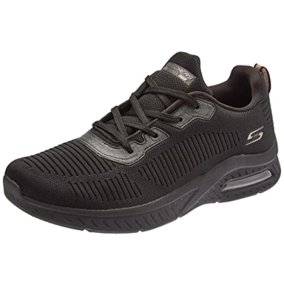 Afbeelding van Skechers Squad Air tennisschoenen voor dames, Zwart