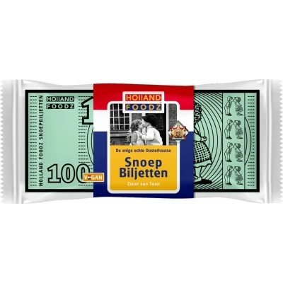 Afbeelding van Holland Foodz Snoepbiljet 10x20x