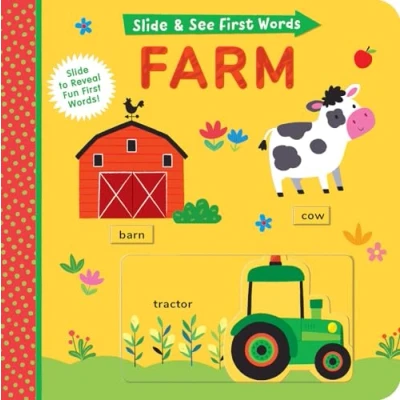 Afbeelding van Slide and See First Words: Farm