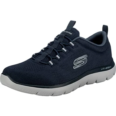 Image de Skechers Homme Summits Louvin Basket, Marine, 40 EU