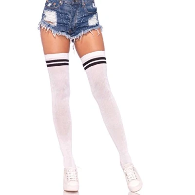 Afbeelding van Ribbed athletic thigh highs