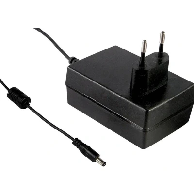 Afbeelding van Mean Well GSM18E12 P1J Stekkernetvoeding, vaste spanning 12 V/DC 1.5 A 18 W