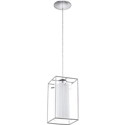 Afbeelding van EGLO Loncino 1 Hanglamp Lichts Chroom Helder, Wit