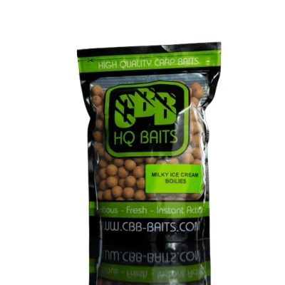 Afbeelding van CBB Milky Ice Cream Boilies 10mm (1kg)