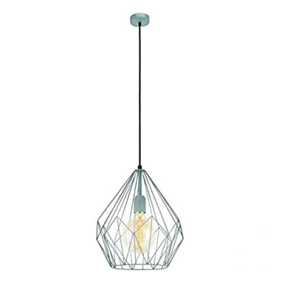 Afbeelding van Eglo Hanglamp Vintage/carlton Mint Blauw