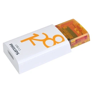 Afbeelding van Philips USB Stick Click C 128GB Sunrise Orange