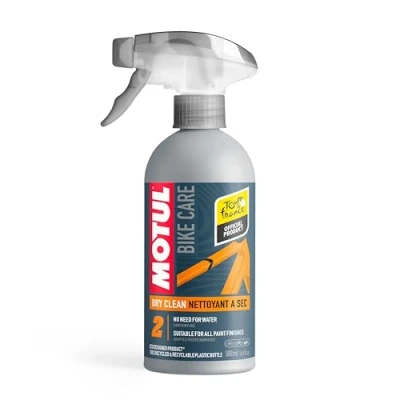 Afbeelding van Motul Dry Clean Spoelvrije Reiniger 500 Ml Wit