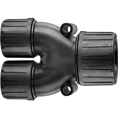 Afbeelding van HellermannTyton 166 25802 HG21 Y16 Y verdeler Zwart 21 mm, 16 mm 1 stuk(s)