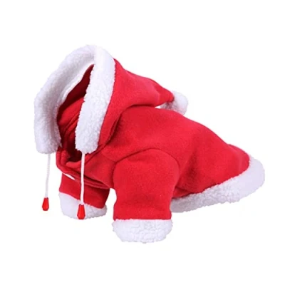 Image de QHP Kerst Hondendeken rood maat:35