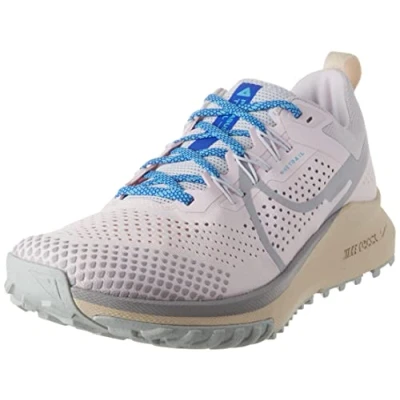 Afbeelding van Nike Performance React Pegasus Trail 4 hardloopschoenen, Dames, Maat: 36.5, Light pink Textiel/ synthetisch
