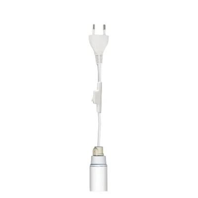 Afbeelding van Star Trading 294, Verlengsnoer, Wit, Universeel, IP20, E14, 25 W