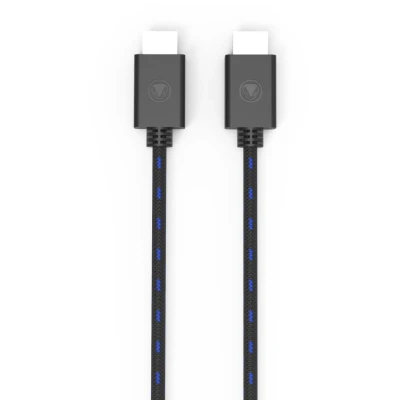 Image de Câble HDMI Pro 4K tressé snakebyte 3 mètres noir bleu