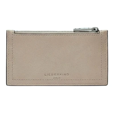 Afbeelding van LIEBESKIND BERLIN Kaarthouder LOU 2 3D Leather New Wallet Stone Taupe