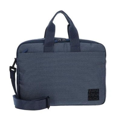 Afbeelding van MANDARINA DUCK Handtas Schoudertas met laptopvak District Briefcase Atlantic Sea Donkerblauw