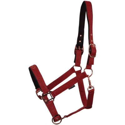 Afbeelding van Harry&#039;s Horse Halster Bit Bordeaux Full Agradi.be
