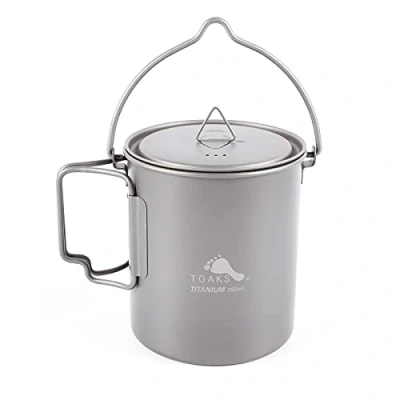 Afbeelding van TOAKS Titanium 750 ml ultralichte campingpot met handvat