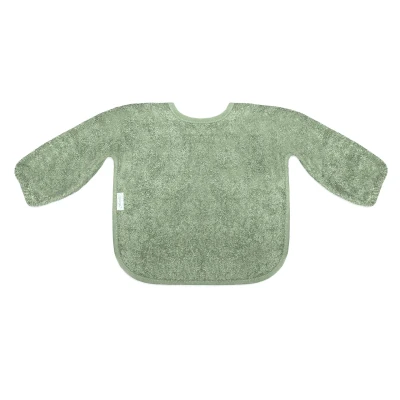 Afbeelding van Funnies Slabber Met Mouw Uni Stone Green