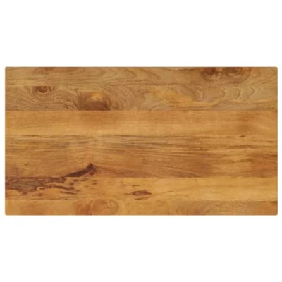 Afbeelding van vidaXL Tafelblad rechthoekig 120x50x3,8 cm massief mangohout