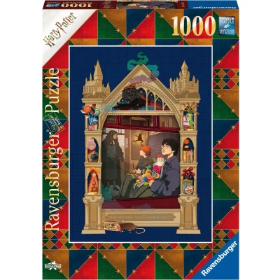Afbeelding van Ravensburger puzzel Onderweg naar Hogwarts legpuzzel 1000 stukjes