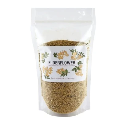 Afbeelding van Vlierbloesemthee, gedroogde vlierbloesem, kruidenthee 300 g