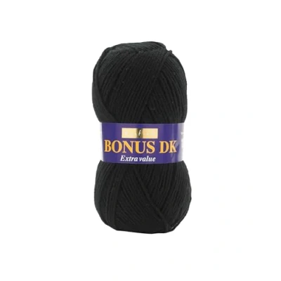 Afbeelding van sirdar Hayfield Double Bonus breiwol DK 100 g, garen, zwart, 19 x 9 cm