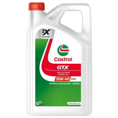 Image de Castrol Gtx A3/b3 15W40 5 L Huile